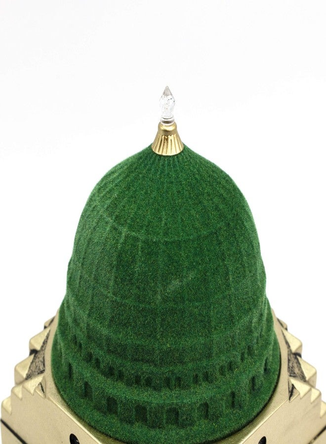 Modefa Islamic Turkish Table Decor Showpiece Gift Sculpture Figure | Al-Masjid an-Nabawi Medine The Prophet’s Mosque (Gold) - Image 4